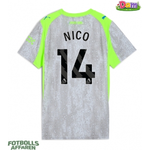Manchester City Nico Gonzalez #14 Tredje Tröja Kvinnor 2025-26 Kortärmad